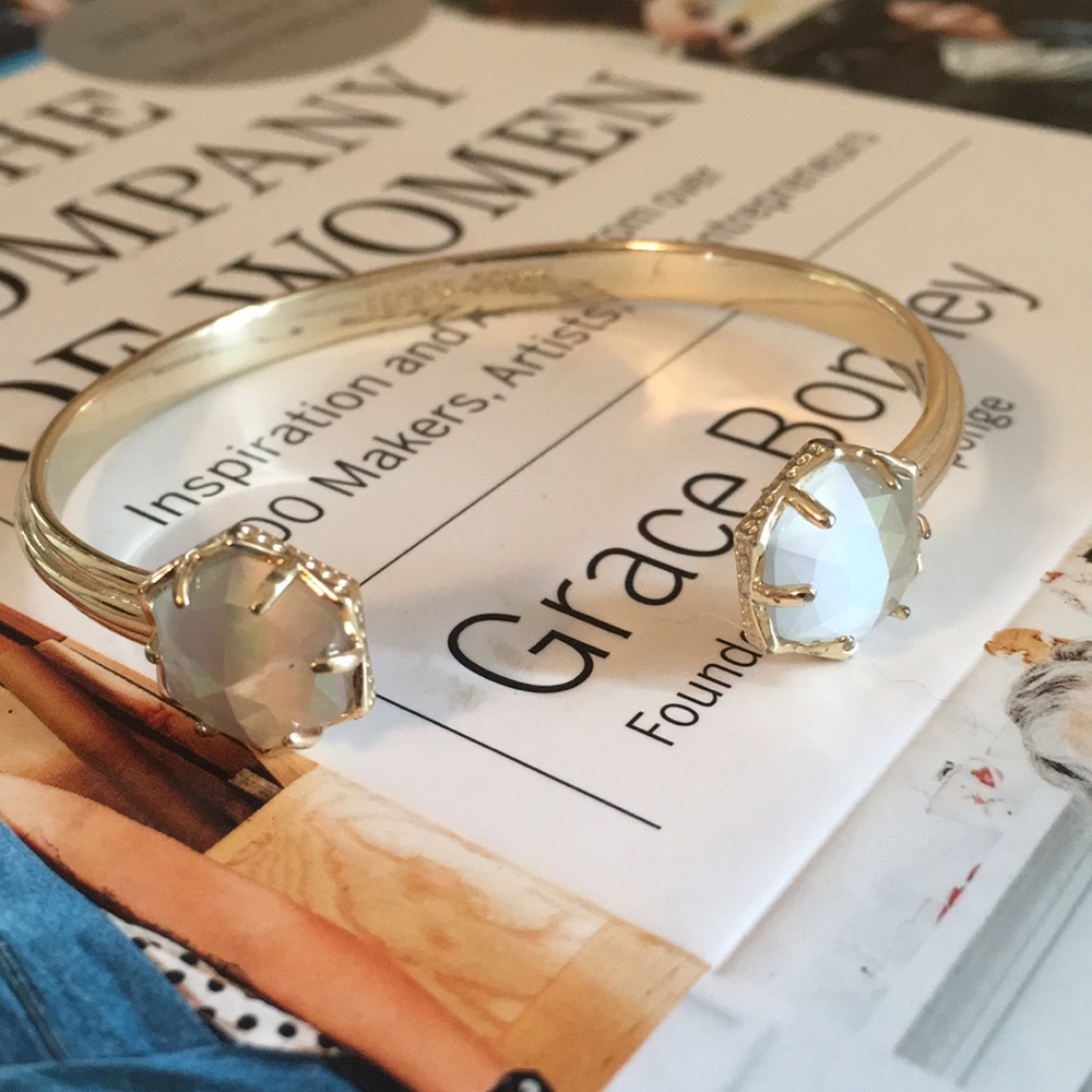 Kendra Scott Iridescent Cuff Bracelet